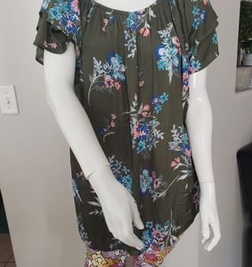 Womens Terra & Sky Blouse 2X